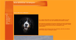 Desktop Screenshot of berner-vom-baerligarten.de